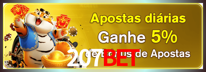 207bet Promoção Chuva de Bônus – Slots
